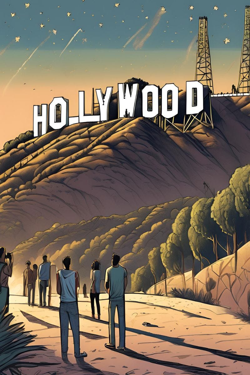 The Stars Are Falling Before Us